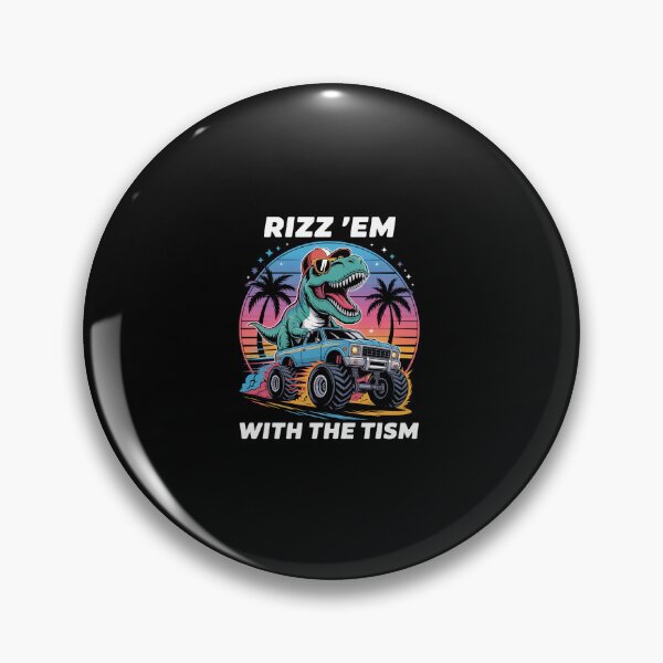 Item preview, Rizz Em With The Tism Autism Awareness  designed and sold by AnixieArtFun.