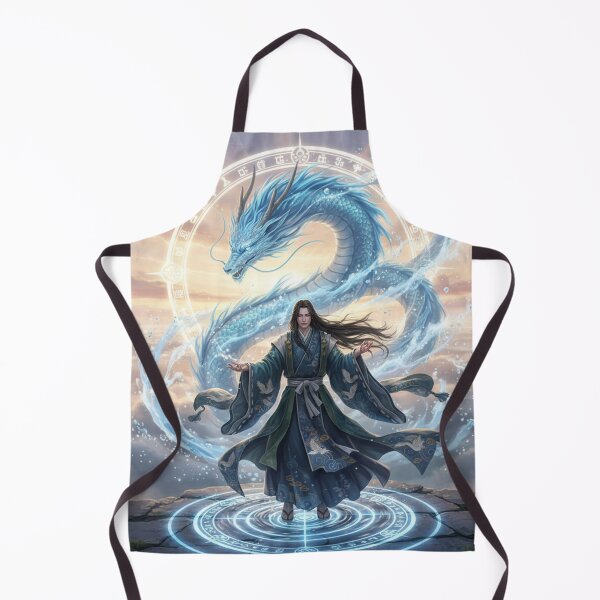 Item preview, 安倍晴明と青龍 ― 天を駆ける祈り | Japanese Mythical Art / Abe no Seimei and the Azure Dragon — Prayer That Rises Through the Sky designed and sold by Mori-no-Akari.