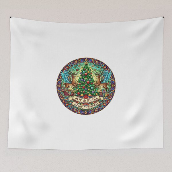 Item preview, JOY & PEACE. MERRY CHRISTMAS designed and sold by likbatonboot.