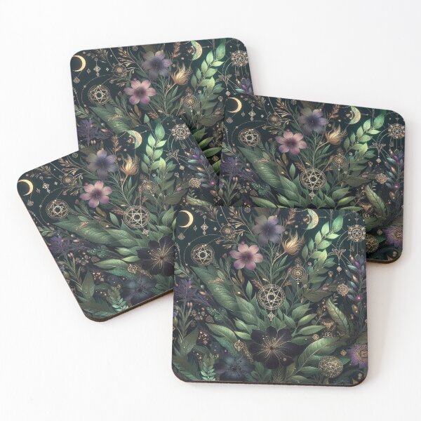 Item preview, Mystical Botanical Vision — Esoteric Nature Glow designed and sold by Roberta Calabrese.