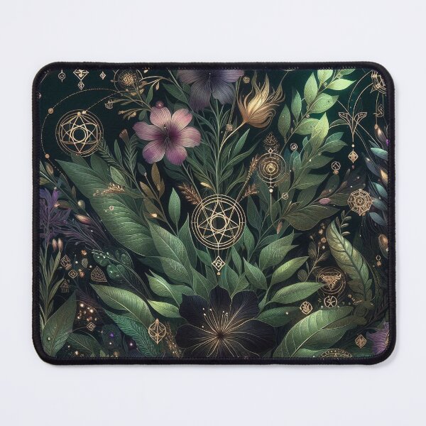 Item preview, Mystical Botanical Vision — Esoteric Nature Glow designed and sold by Roberta Calabrese.