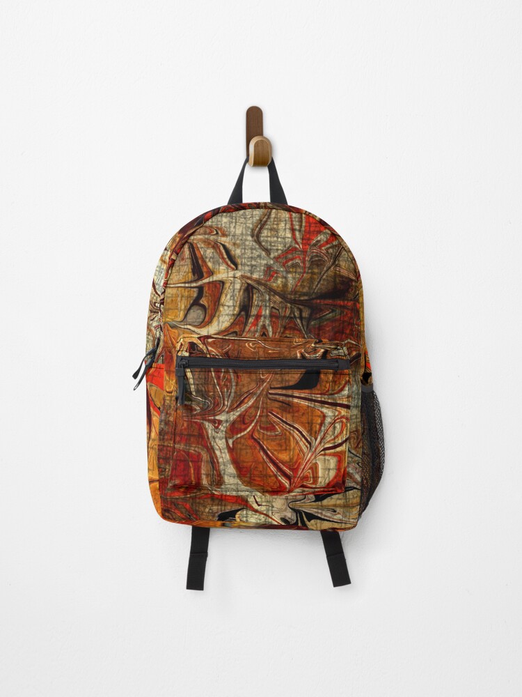 Thumbnail 1 of 3, Backpack, Digital Abstract 9  designed and sold by studioabstract.