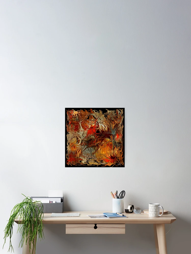Thumbnail 2 of 3, Poster, Digital Abstract 9 designed and sold by studioabstract.