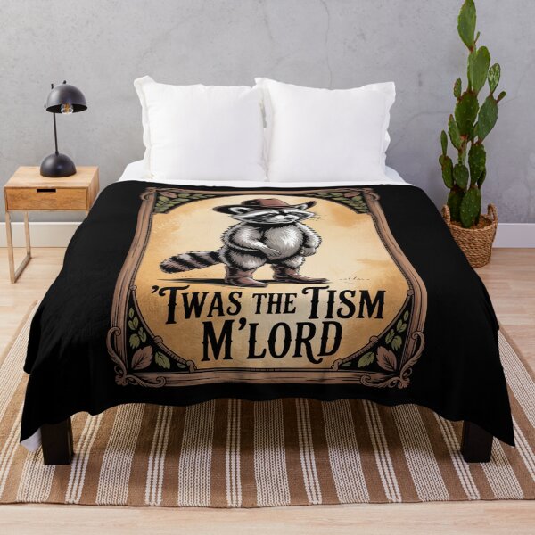 Item preview, Twas The Tism M Lord Raccoon Lover designed and sold by JonGogue.