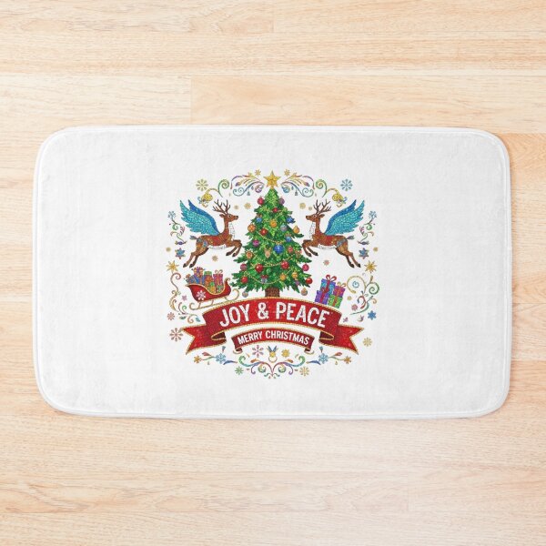 Item preview, JOY & PEACE. MERRY CHRISTMAS designed and sold by likbatonboot.