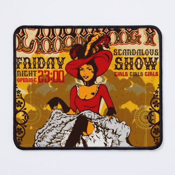 Item preview, Cabaret: Scandalous Show Poster designed and sold by Fleurs irisees.