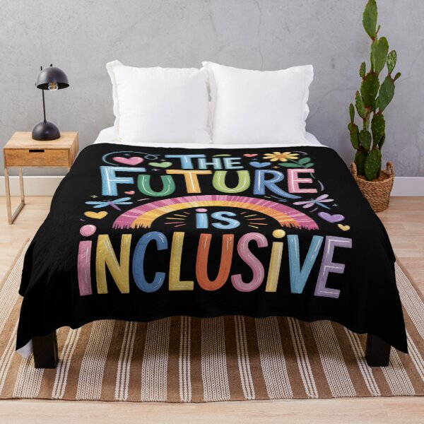 Item preview, The Future Is Inclusive Rainbow Pride Lgbtq designed and sold by JonGogue.