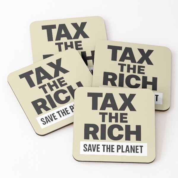 Item preview, Zarah Sultana quote Tax the Rich, Save the Planet. designed and sold by Meandmyshop.