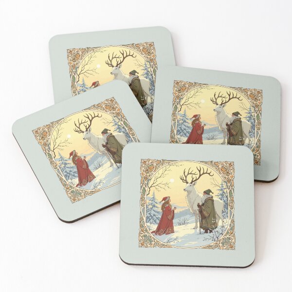 Item preview, Jultomten And Tomtemor With Julbocken Yule Goat designed and sold by taiche.