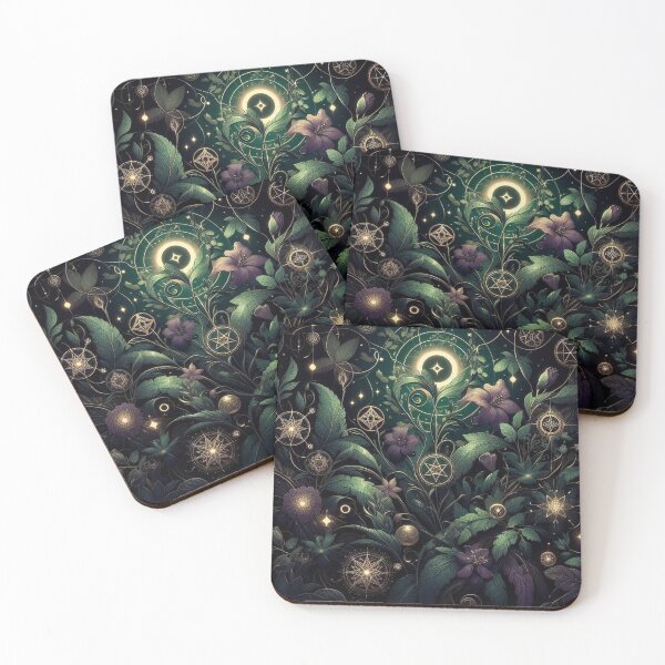 Item preview, Mystical Botanical Vision — Esoteric Nature Glow designed and sold by Roberta Calabrese.