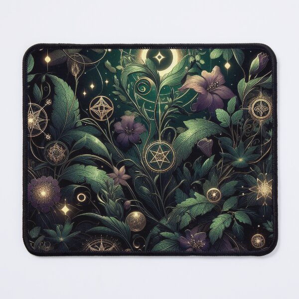 Item preview, Mystical Botanical Vision — Esoteric Nature Glow designed and sold by Roberta Calabrese.