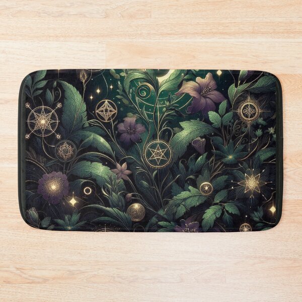 Item preview, Mystical Botanical Vision — Esoteric Nature Glow designed and sold by Roberta Calabrese.