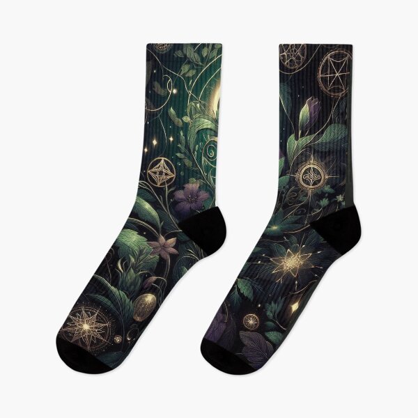 Item preview, Mystical Botanical Vision — Esoteric Nature Glow designed and sold by Roberta Calabrese.