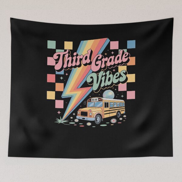 Item preview, Third Grade Vibes Back To School Teachers designed and sold by JonGogue.