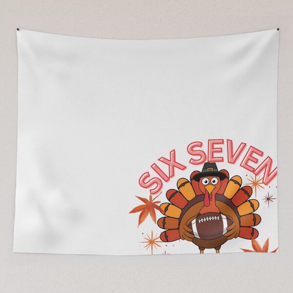 Item preview, Bruh Seven Turkey Six Vintage Meme Humor Christmas designed and sold by MichasBenson.