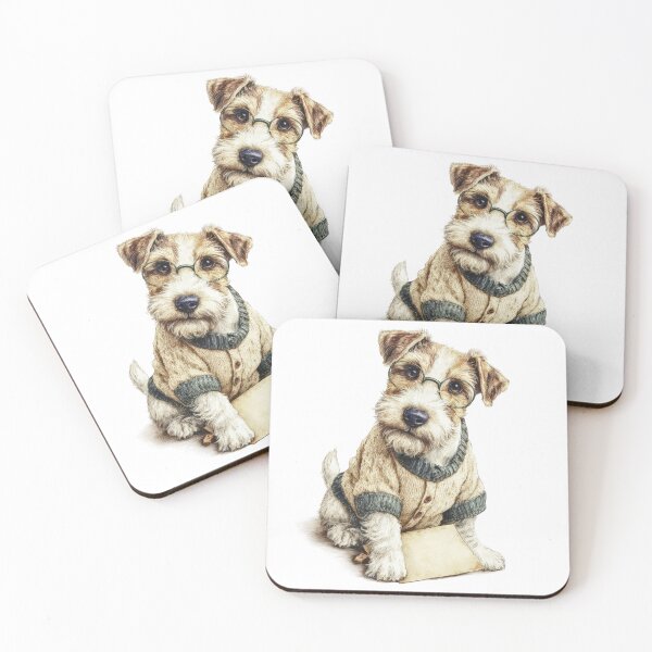 Item preview, Cute Terrier Puppy Sitting designed and sold by olenapetol.