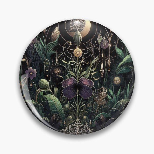 Item preview, Mystical Botanical Vision — Esoteric Nature Glow designed and sold by Roberta Calabrese.