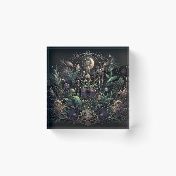 Item preview, Mystical Botanical Vision — Esoteric Nature Glow designed and sold by Roberta Calabrese.