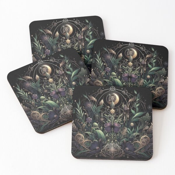 Item preview, Mystical Botanical Vision — Esoteric Nature Glow designed and sold by Roberta Calabrese.