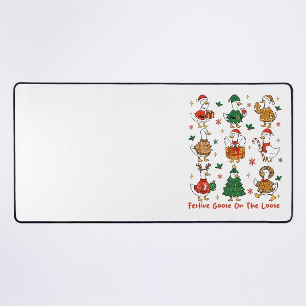 Item preview, Quote Funny Festive On Goose Silly Xmas Goose The Loose designed and sold by Rackaam777Art.