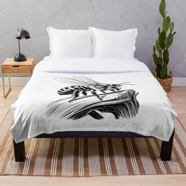 Item preview, A Bee On A Piece Of Wood designed and sold by SilexStudio.