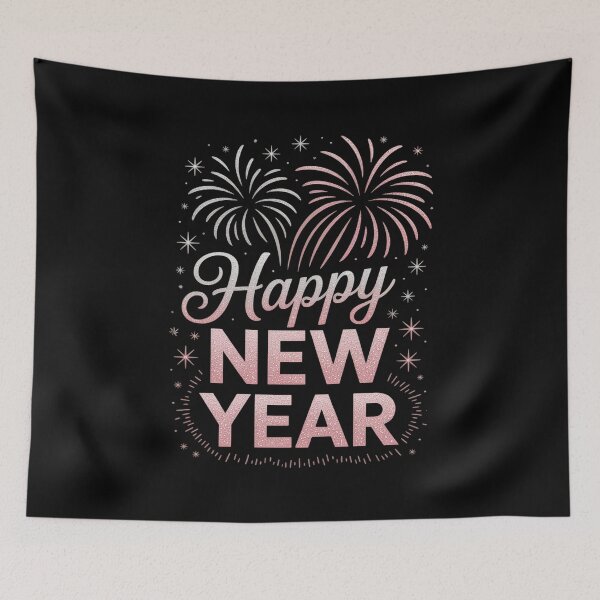Item preview, New Year's Eve Party Countdown Black, Small,-Photoroom  designed and sold by NeomiStoreSS.