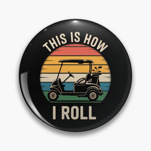 Item preview, This is How I Roll Golf Cart Funny Golfers designed and sold by ValerieRodrigue.