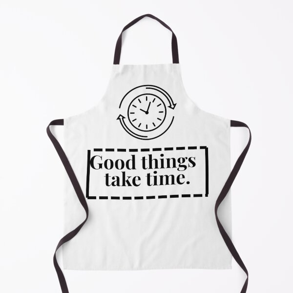 Item preview, Good Things Take Time – Minimal Positive Quote Design designed and sold by GrecuDesigns.