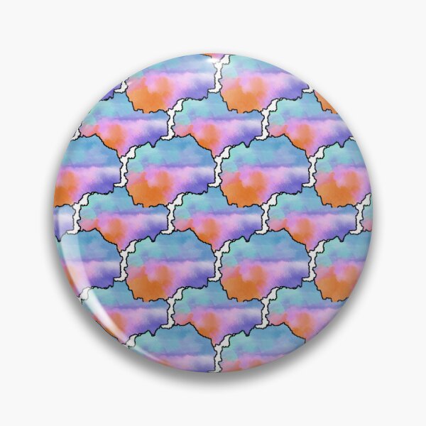 Item preview, Watercolor Pattern Macedonia designed and sold by TheIconSmith.