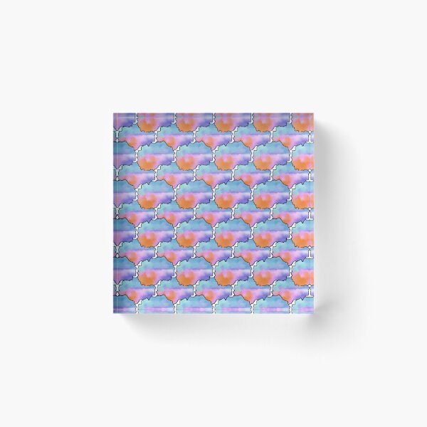 Item preview, Watercolor Pattern Macedonia designed and sold by TheIconSmith.
