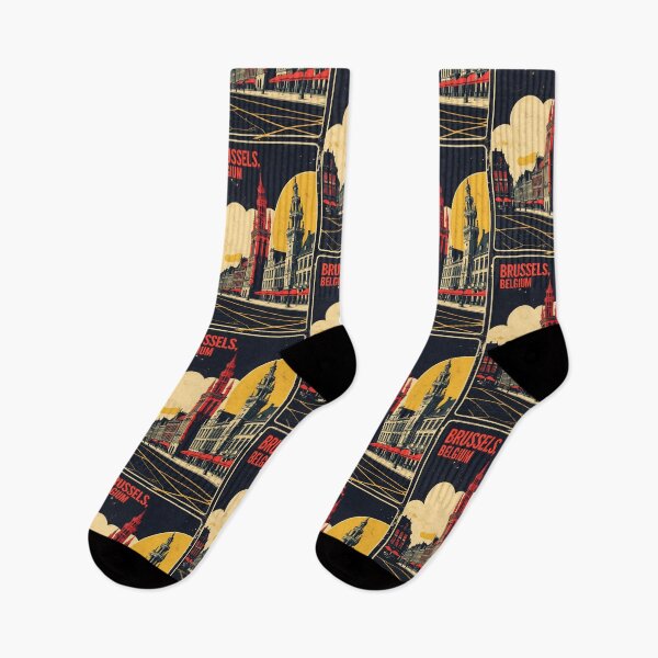 Item preview, Brussels Belgium 1950s Vintage Travel Tourism designed and sold by TravelersGems.