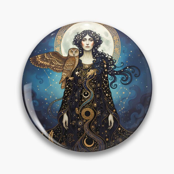 Item preview, Nyx, the Goddess of Night | Celestial Mythology Art for Dreamy Interiors designed and sold by Stoneflower-Art.