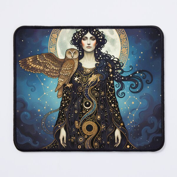 Item preview, Nyx, the Goddess of Night | Celestial Mythology Art for Dreamy Interiors designed and sold by Stoneflower-Art.