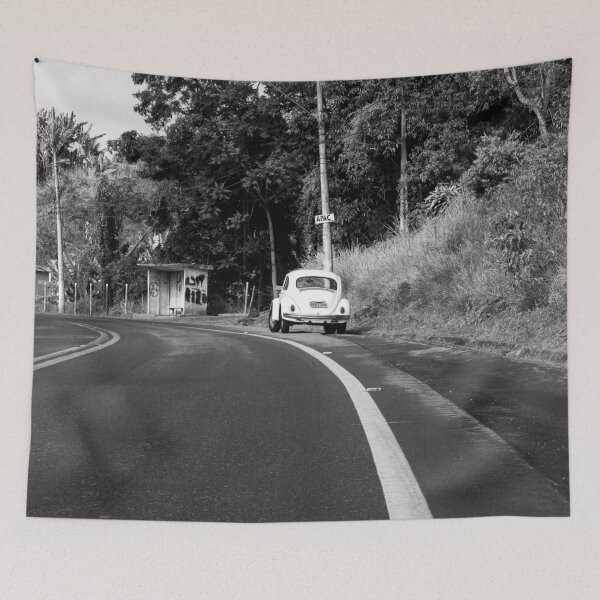 Item preview, A white car on the street designed and sold by felipequeiroz.