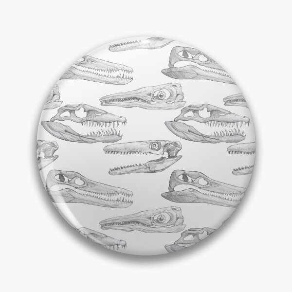 Item preview, Prehistoric marine reptile skulls designed and sold by DoodleSnake58.