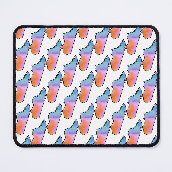 Item preview, Watercolor Pattern Madagascar designed and sold by TheIconSmith.
