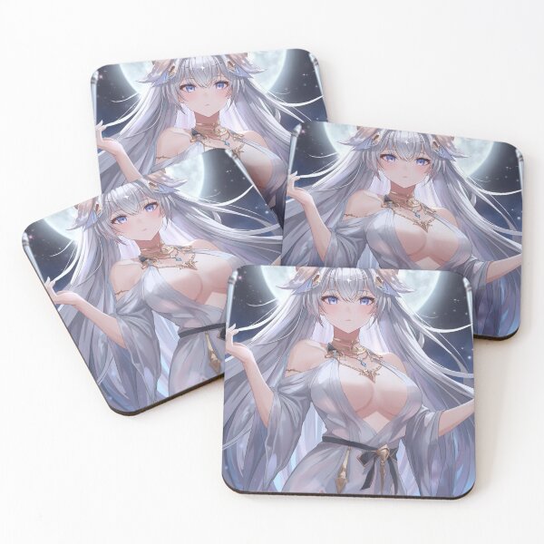 Item preview, Lunar Priestess of Seduction Anime Moon Goddess  designed and sold by Creativity Meets Healing.
