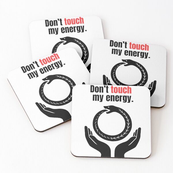 Item preview, Don’t Touch My Energy – Snake Mystic Streetwear Design designed and sold by GrecuDesigns.