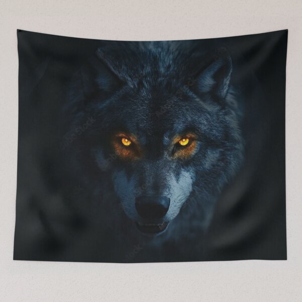 Item preview, Wolf  - Wild Animal Spirit - Raw Power Lovers designed and sold by Coolverce.