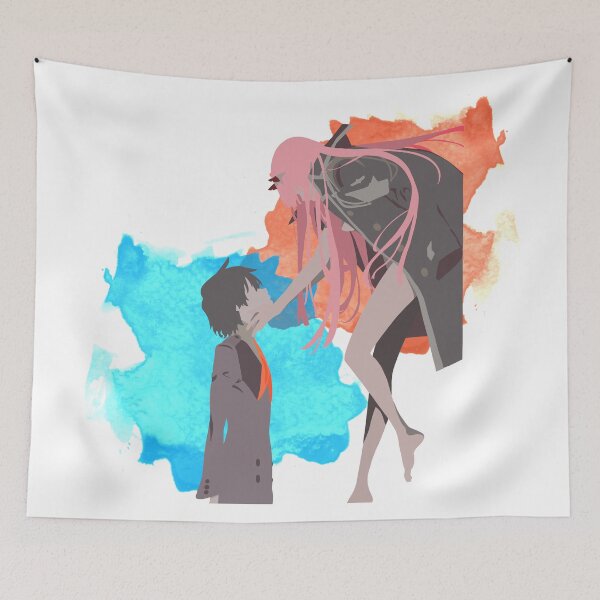 Item preview, DARLING en el FRANXX Minimalista (Hiro y Zero Two) designed and sold by Daniel Megeary.