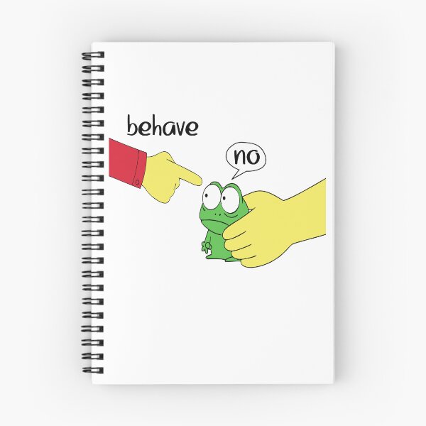 Item preview, Dishonest Frog Funny Frog Meme Behave No Cartoon Design  designed and sold by Colorfulman.
