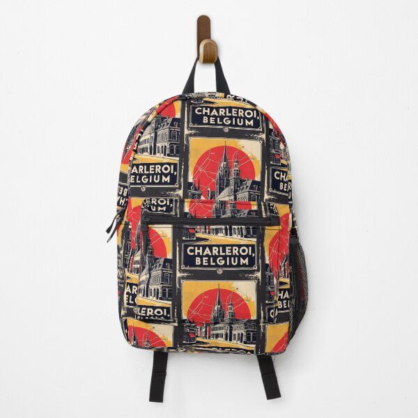 Item preview, Charleroi Belgium 1950s Vintage Travel Tourism designed and sold by TravelersGems.
