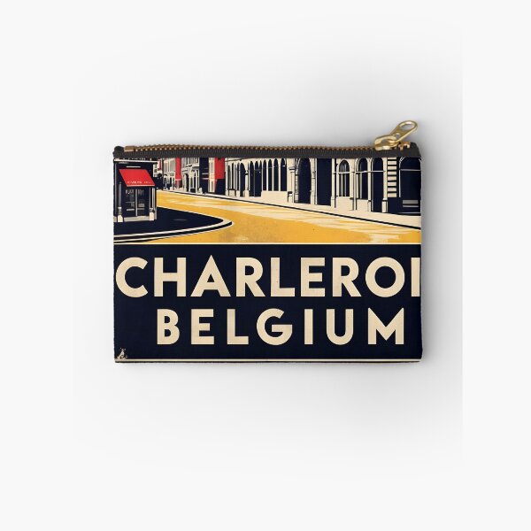 Item preview, Charleroi Belgium 1950s Vintage Travel Tourism designed and sold by TravelersGems.
