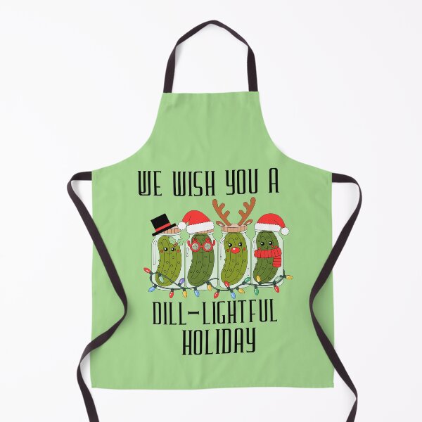 Item preview, Christmas Shirt / Fun Shirt / We wish you a dill lightful holiday designed and sold by BlesstB.
