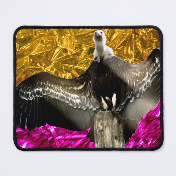 Item preview, Vultures on the perch – Gold and Blood / Swiss Artwork Photography designed and sold by Raphael Wolf.