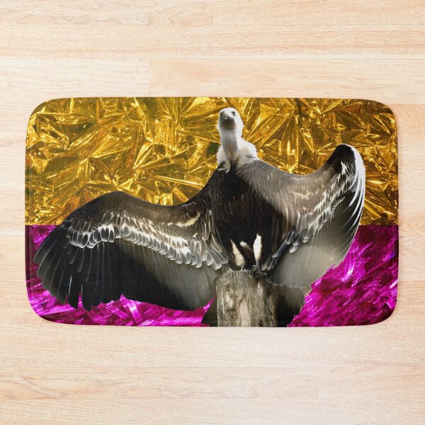 Item preview, Vultures on the perch – Gold and Blood / Swiss Artwork Photography designed and sold by Raphael Wolf.