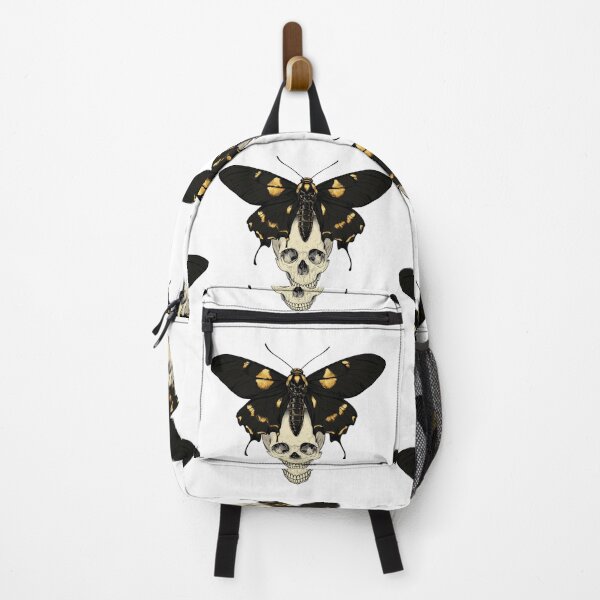 Item preview, Gothic moth skull illustration designed and sold by olenapetol.
