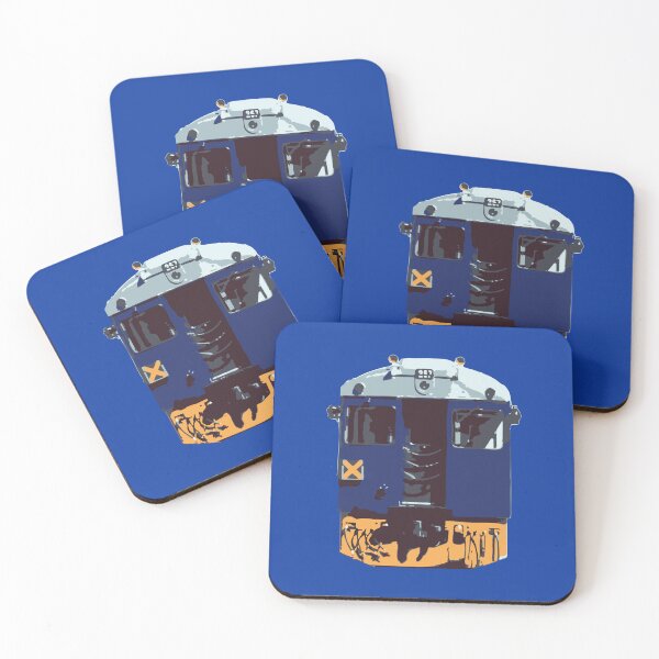 Item preview, South Australian Railways Bluebird Railcar – Stylised 6-Colour Design designed and sold by Main Train Brain.