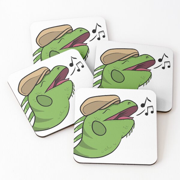 Item preview, Ignatius the Iguana in an Ivy Cap designed and sold by Indoctrine Design.
