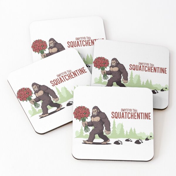 Item preview, Bigfoot Believes in Love – Squatchentine Valentine’s Day Sasquatch  designed and sold by FelixnRobinus.